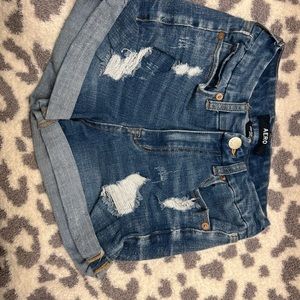 Aeropostale Curvy Jean Shorts